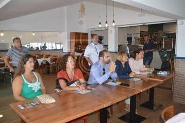Presentación del programa festivo de la Virgen del Carmen en Taliarte-Telde (Foto TA)
